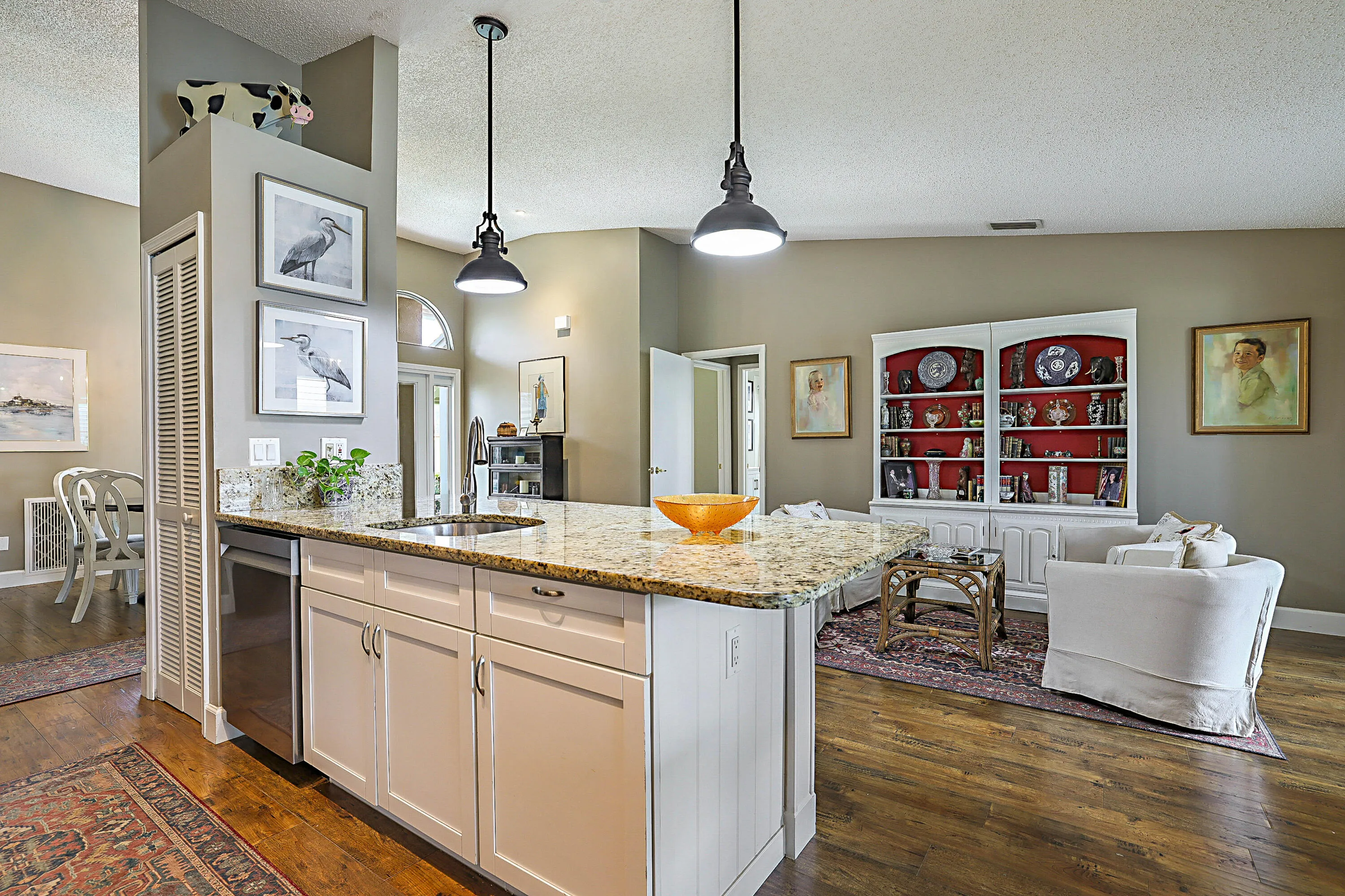 open floor plan