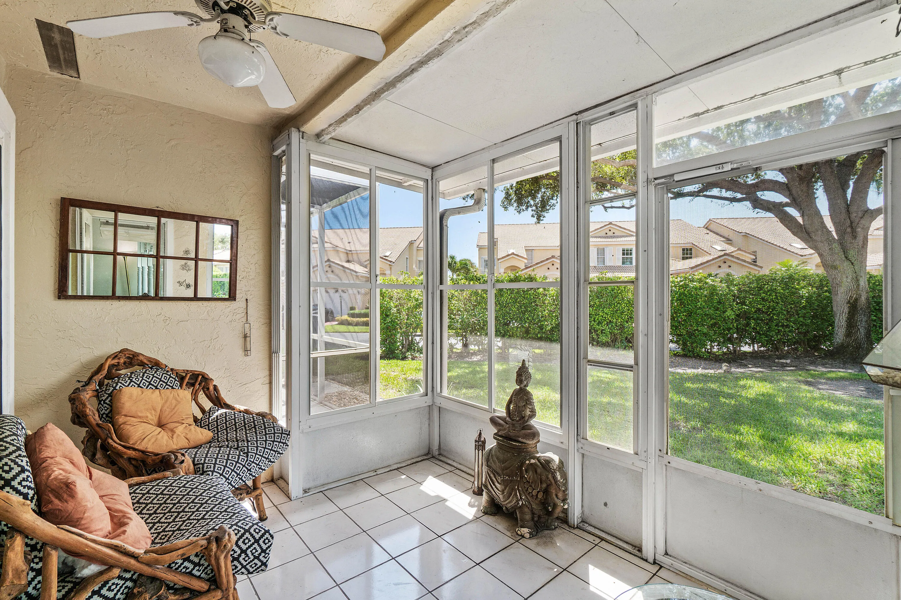 Screen enclosed patio
