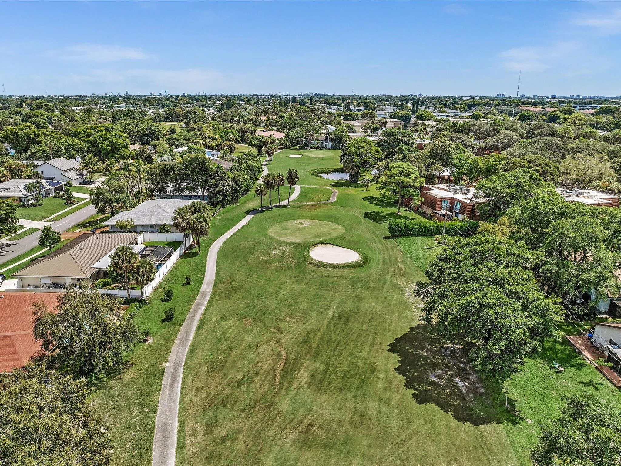 SE View of Lakeview Golfcourse