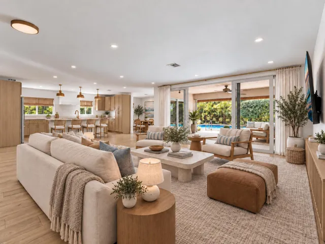 Staged Living Room