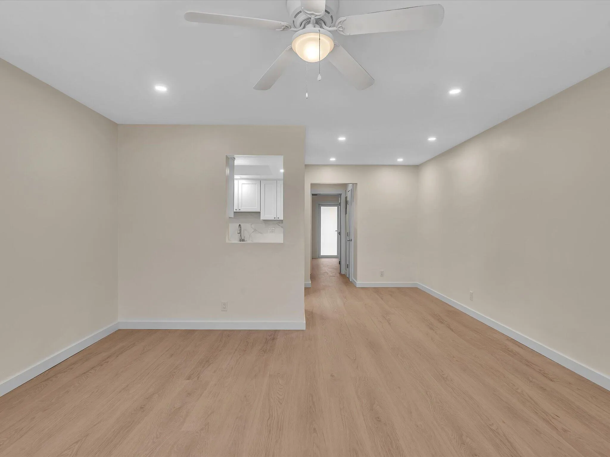 Brand New Vinyl Flooring throughout
