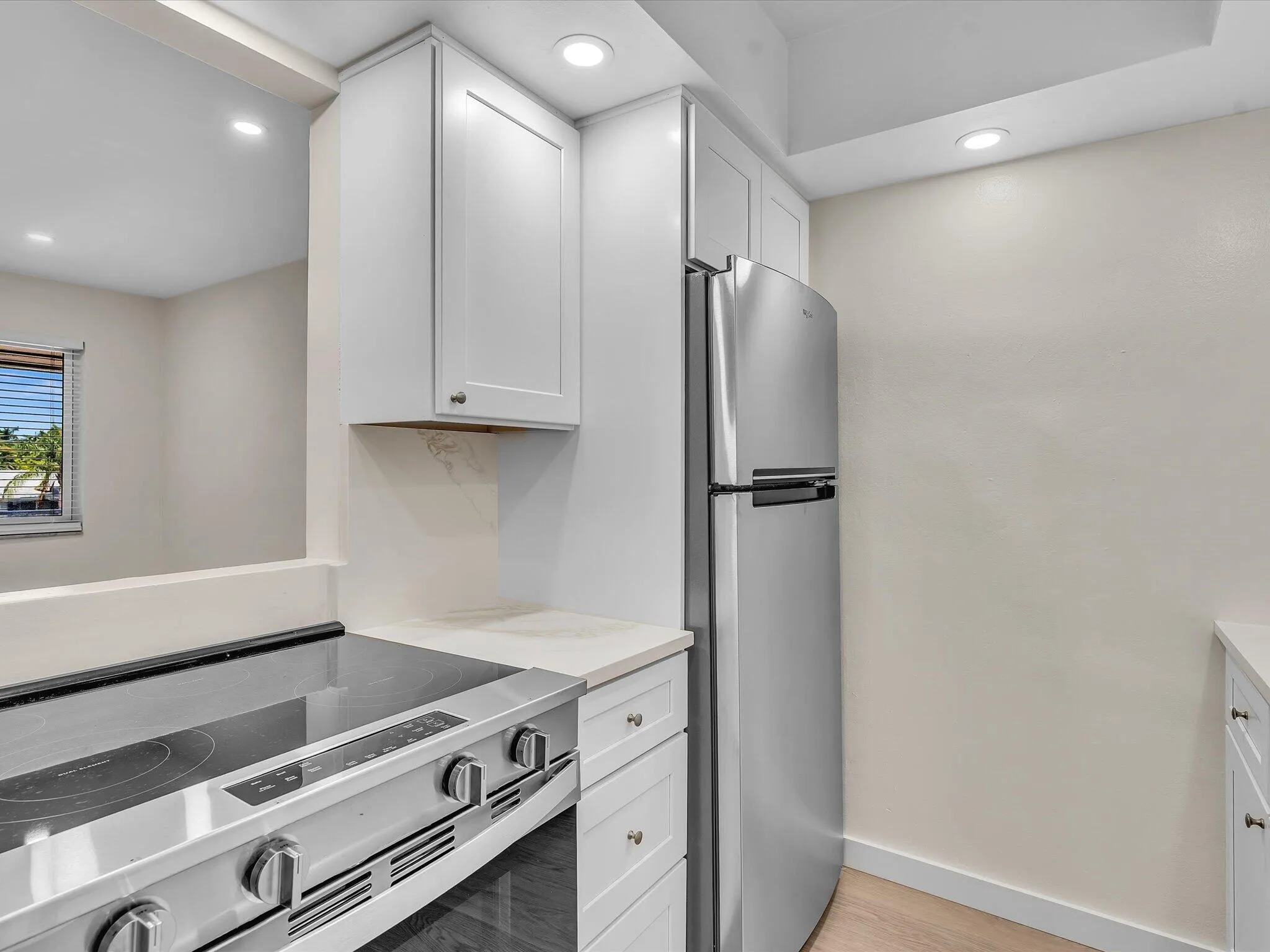 Brand New Cabinets, Refrigerator and Range