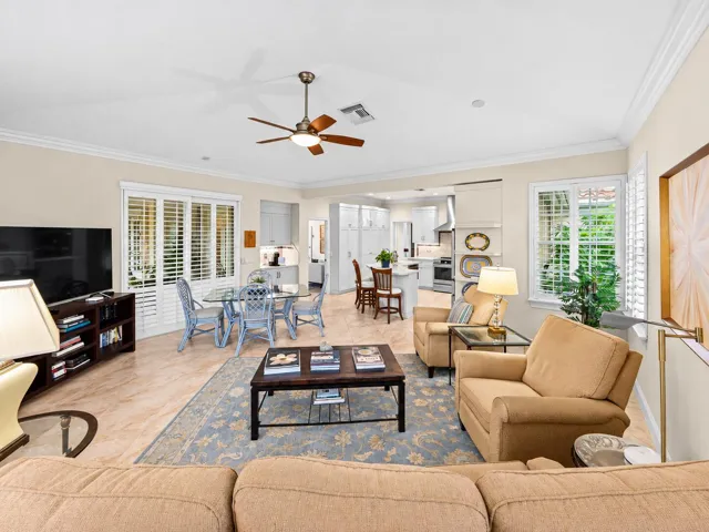 Family Room Facing the Kitchen