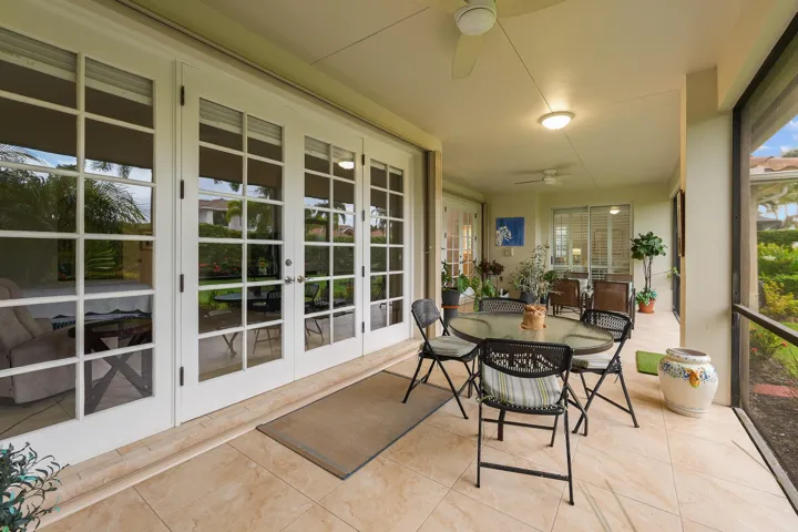 Fully Screened In Outdoor Area