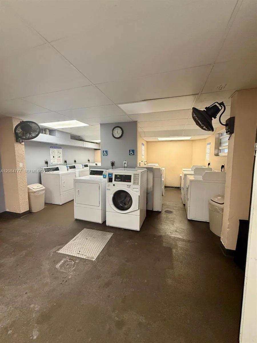 Building Laundry room