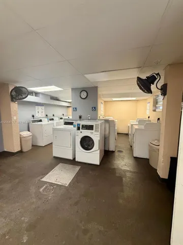 Building Laundry room