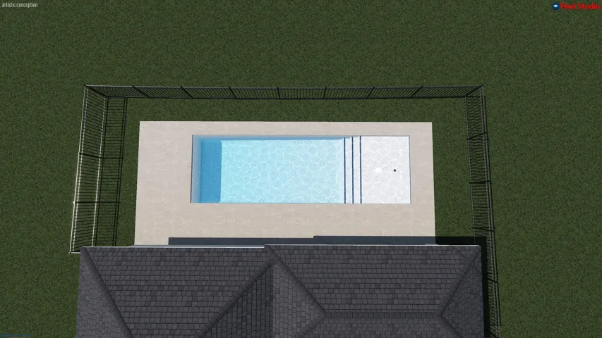 Future Proposed Pool Concept. Not included in Sale Price.