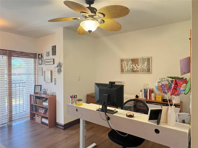 Bedroom 2 - Upstairs (currently used as an office)
