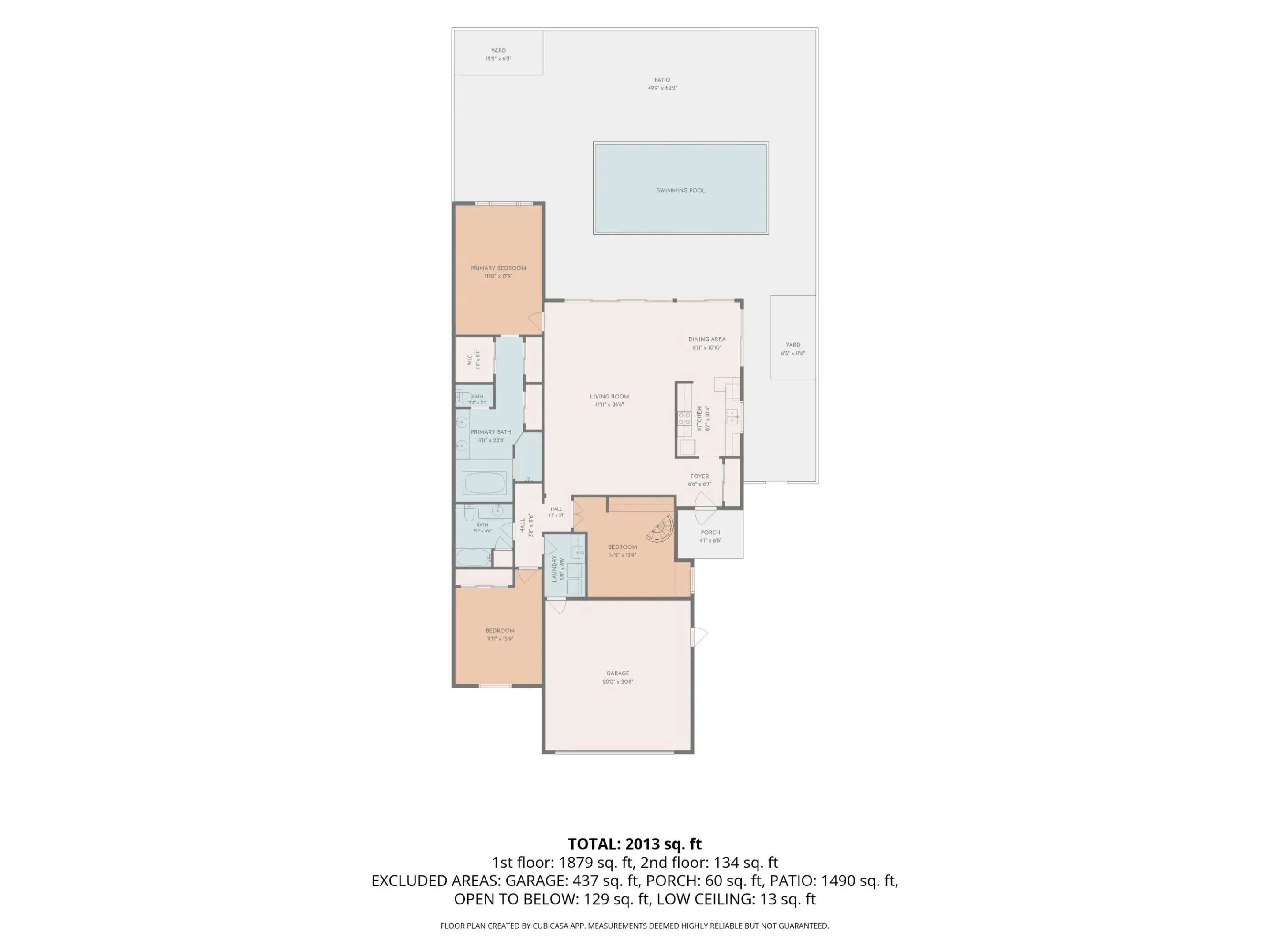 1,945 square feet, open floor plan accommodates modern living with three bedrooms, two full bathrooms and a two-car garage for convenient parking and storage. This home provides solid construction and layout for those seeking a straightforward residential investment.