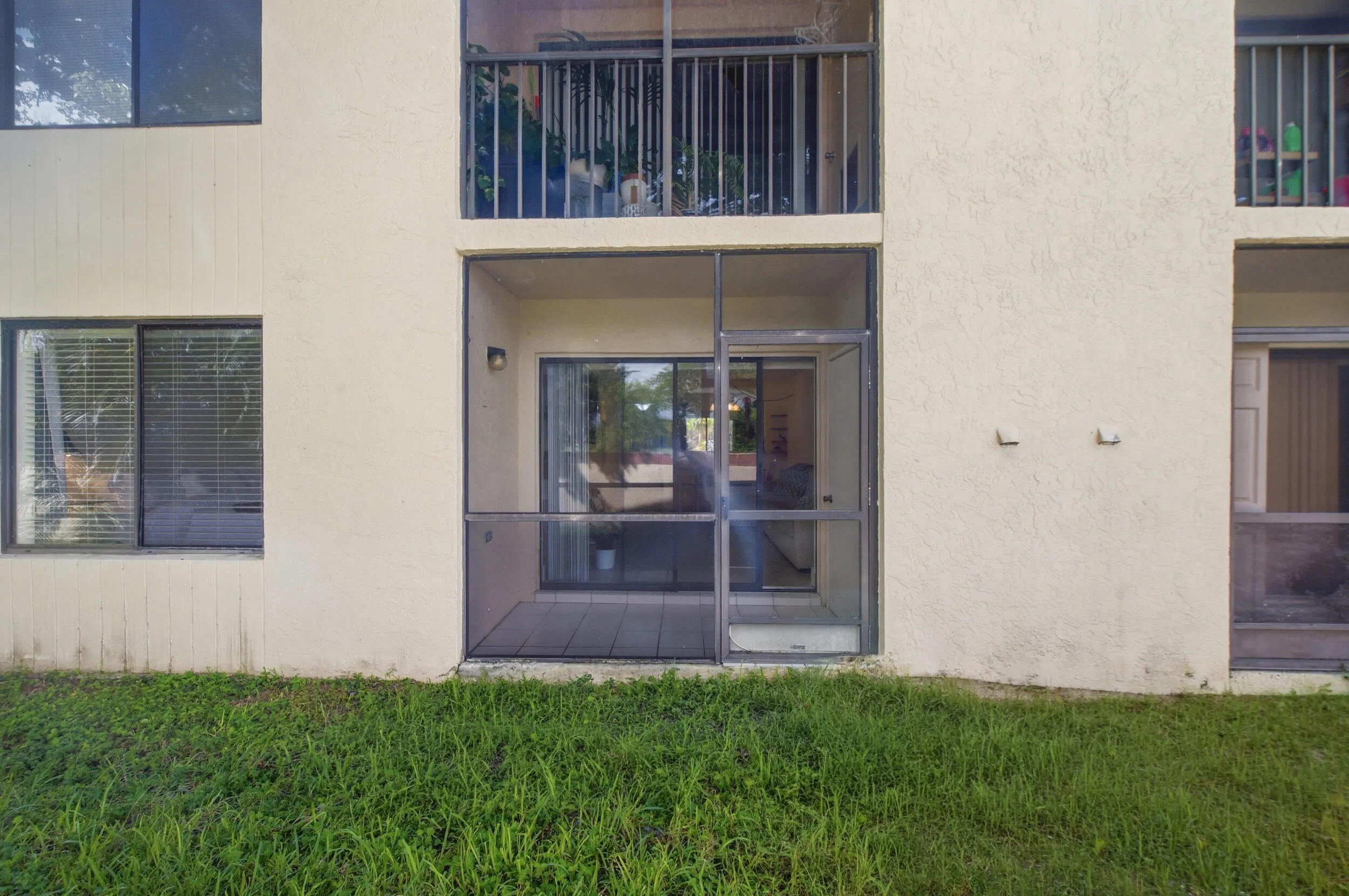 Back of the home