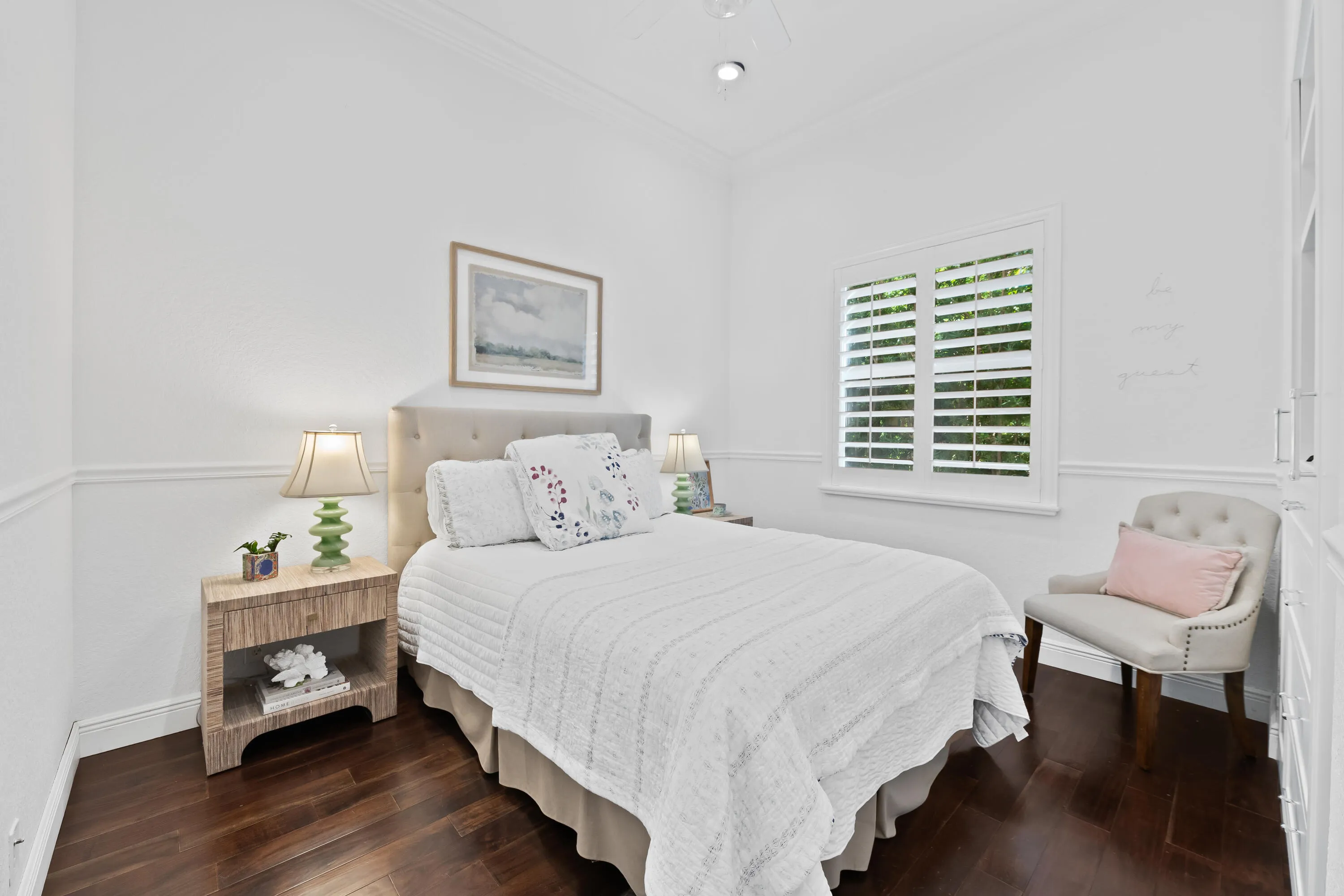 Downstairs Guest Bedroom with En Suite Bathroom