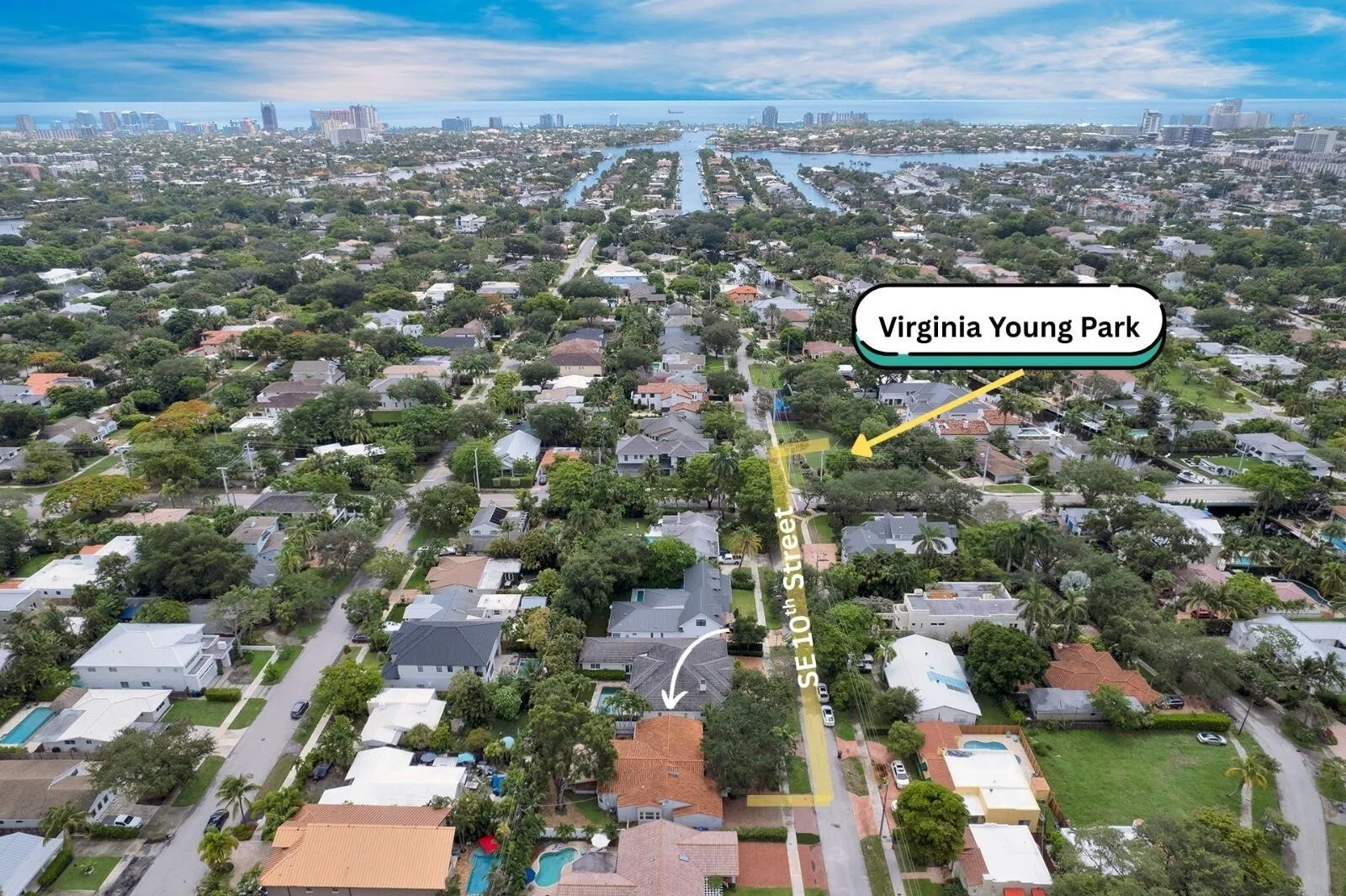 360 feet away from Virginia park