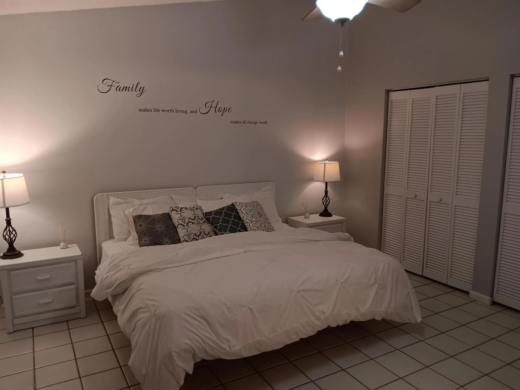 master bed