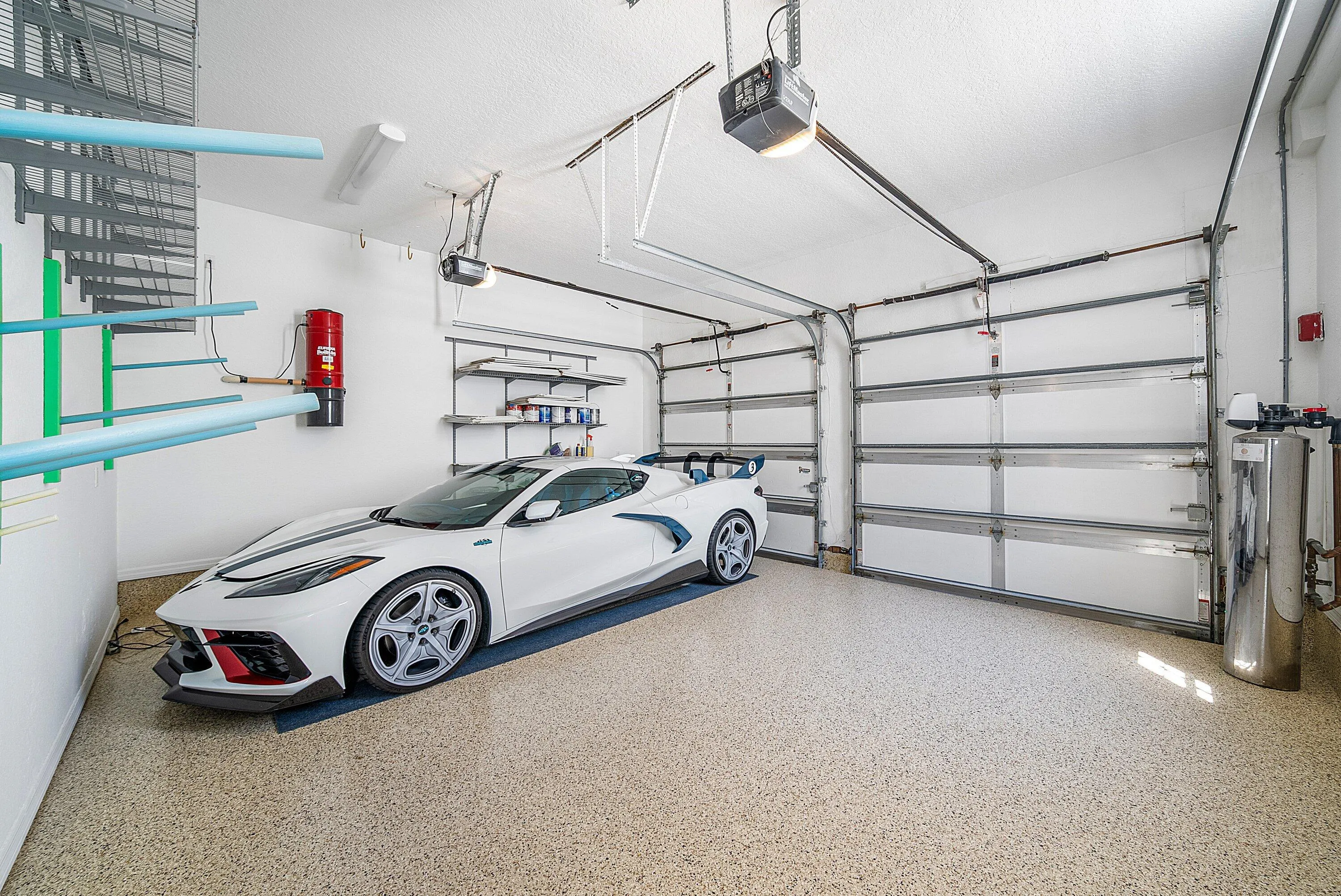 2 car garage