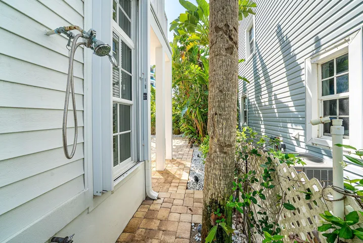 outside shower
