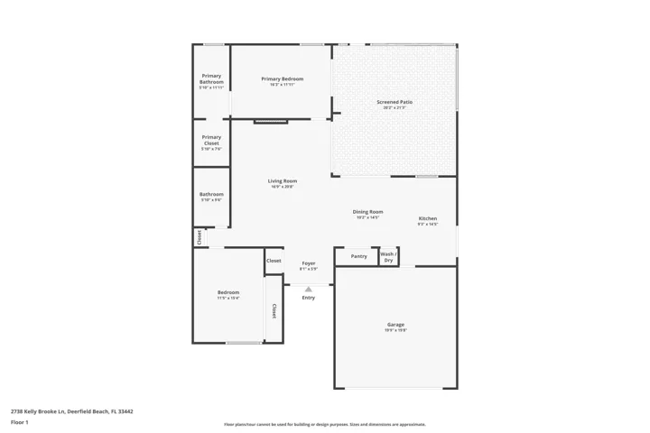 Floor plan.