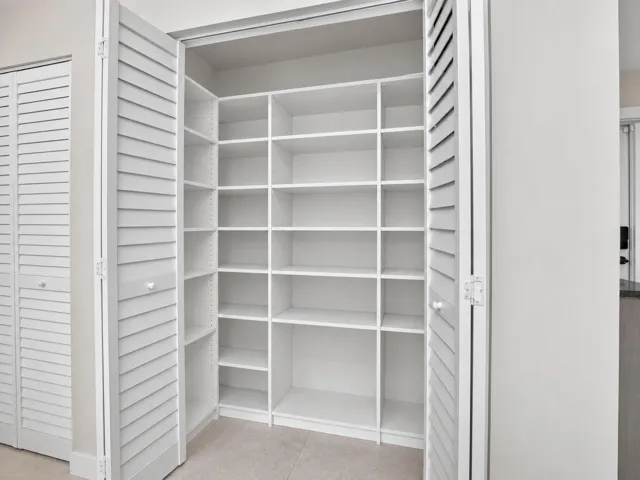 Oversized pantry.