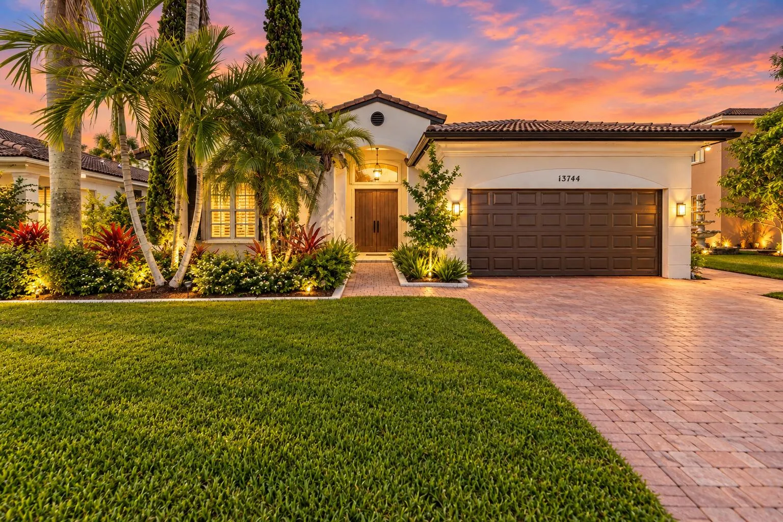 Sunset Dusk exterior