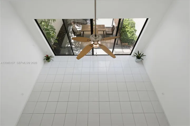 view from loft primary bedroom
