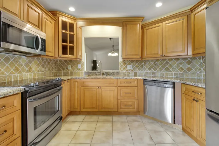 kitchen with opening