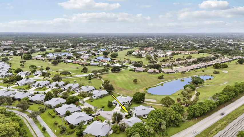 Aerial culdesac and golf II