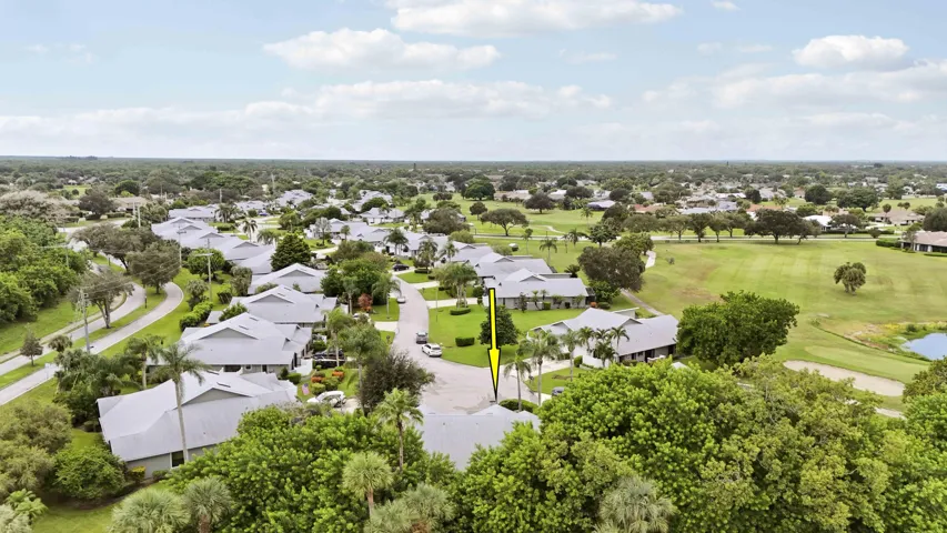 Aerial with cul de sac location