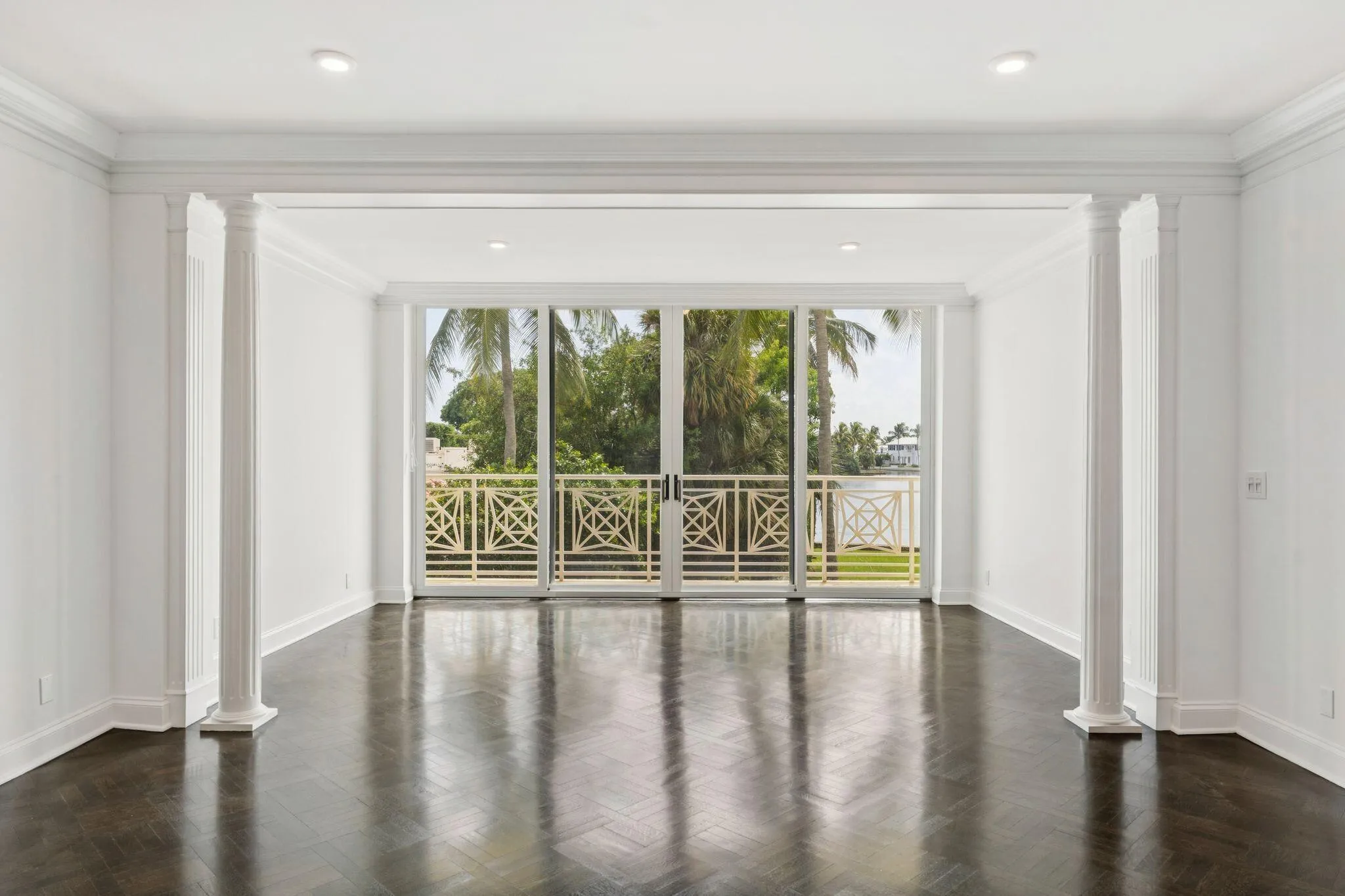 South facing living room