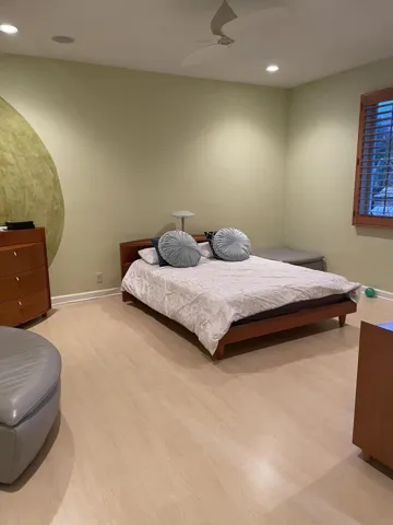 Expansive bedroom