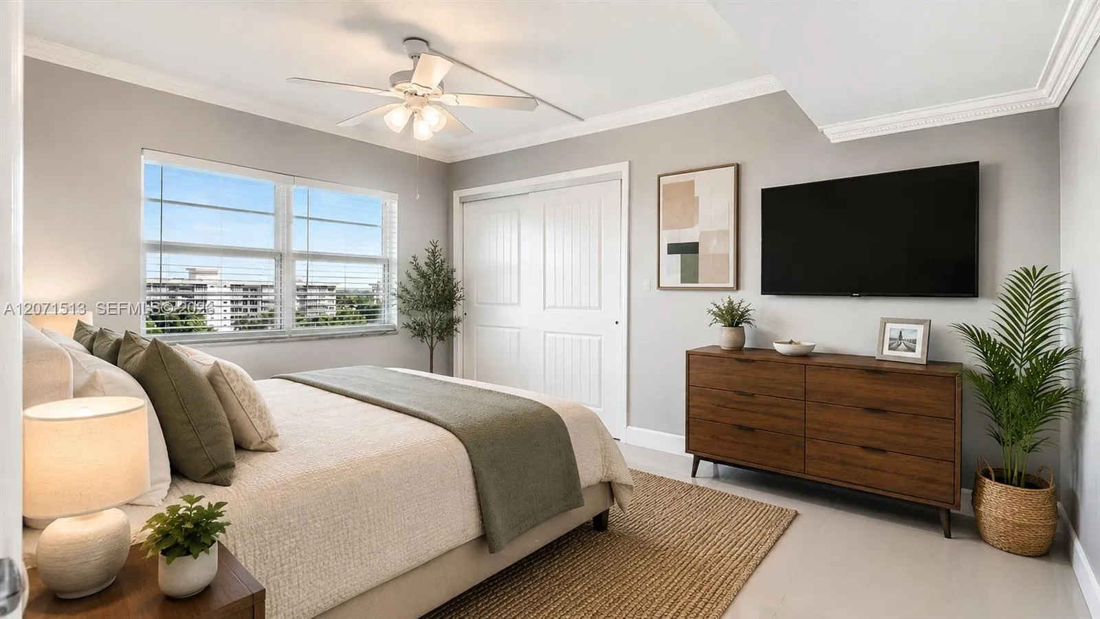 Virtually staged to help you visualize the space and inspire décor ideas.