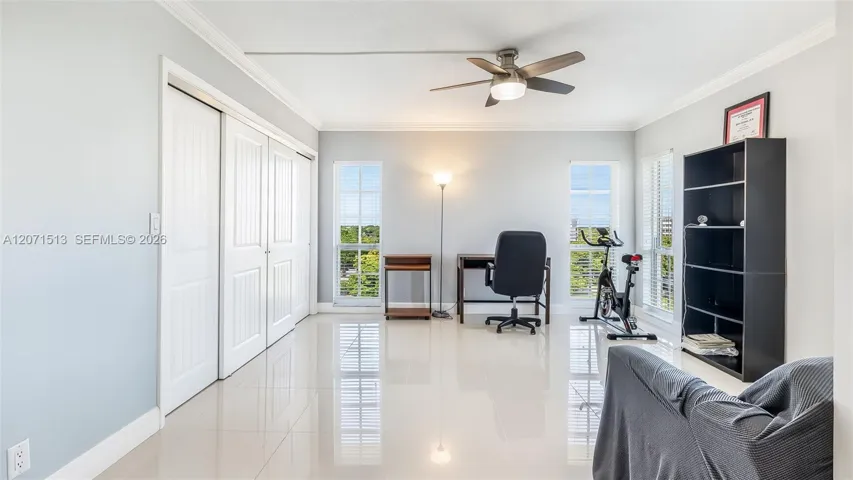 Primary Bedroom currently set as office