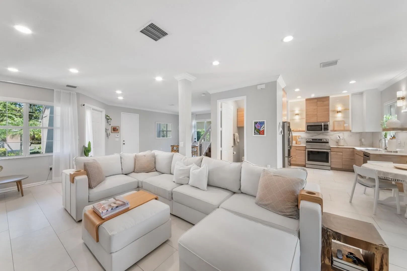 Open floor plan
