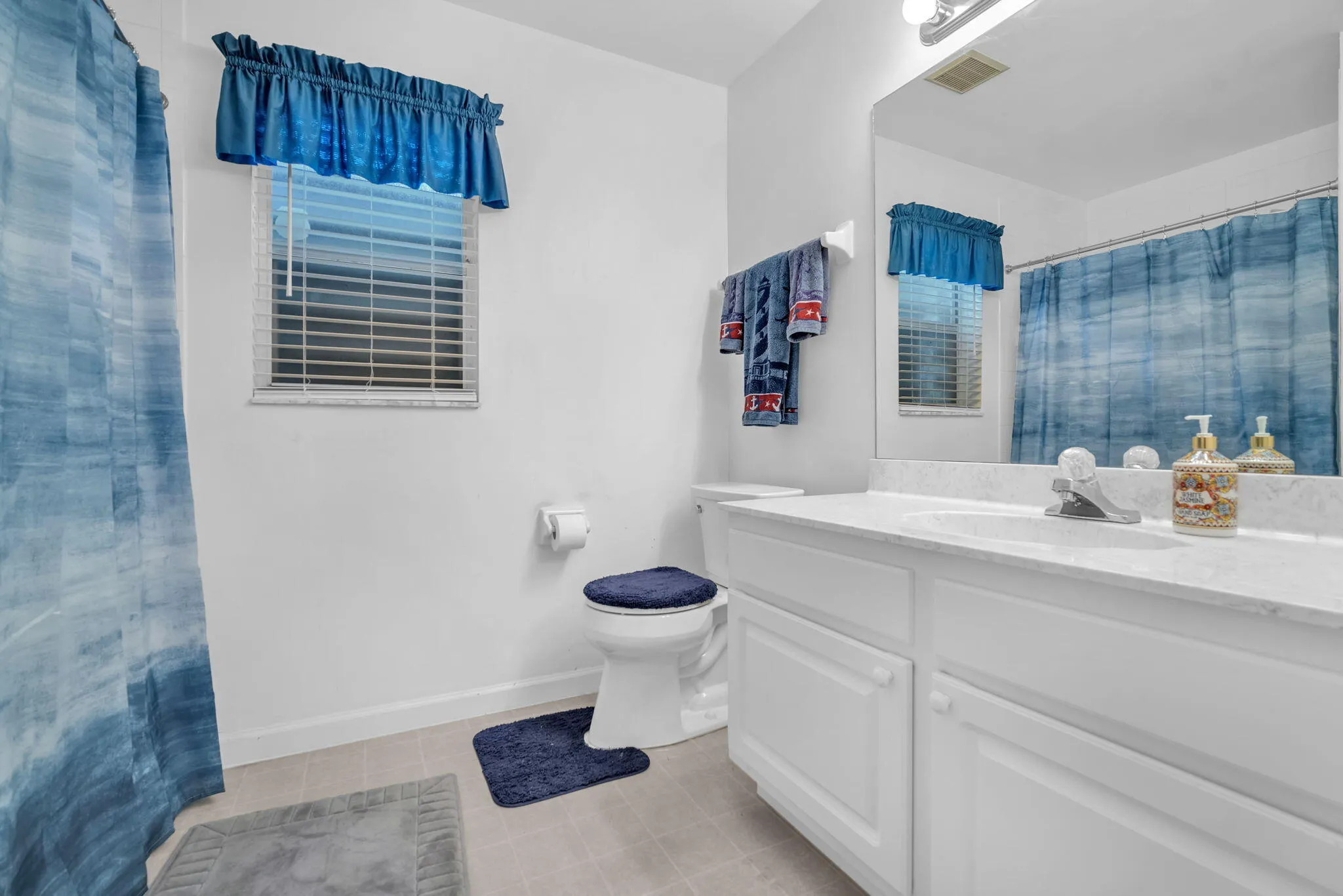 Primary bathroom with shower