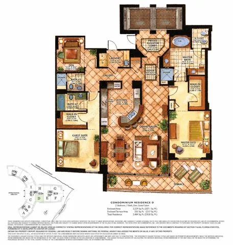 Floor Plan - 05-D - 2405