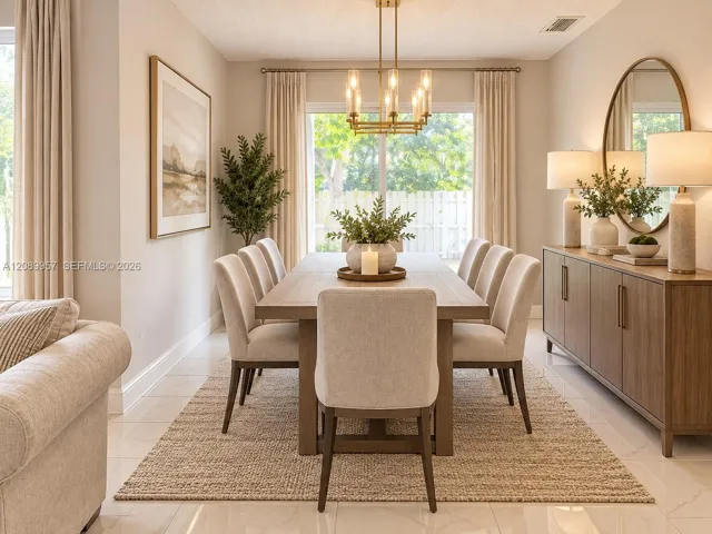 Re-Imagined Formal Dining Room