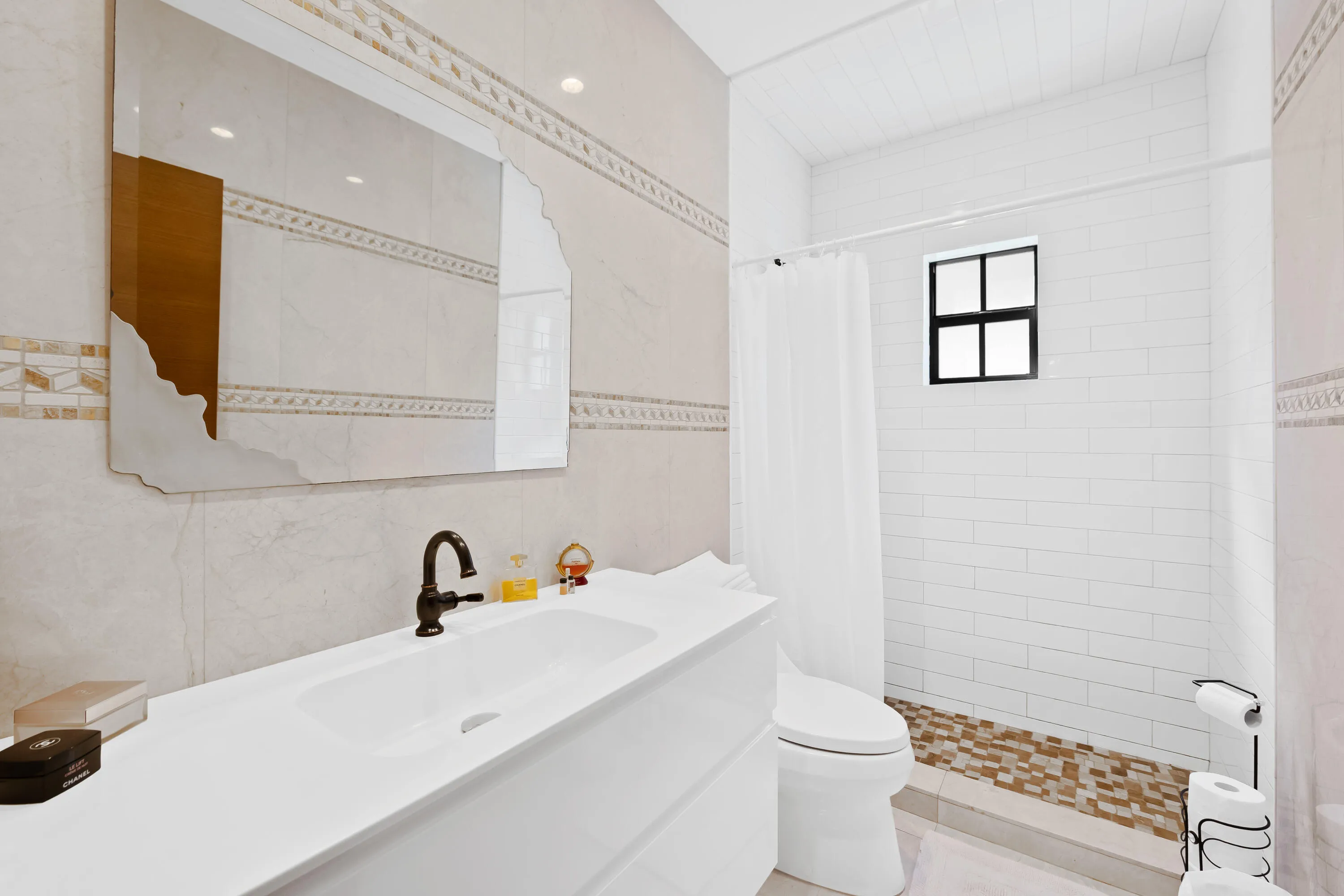 Guest Bath, Updated Beautifully and bright!