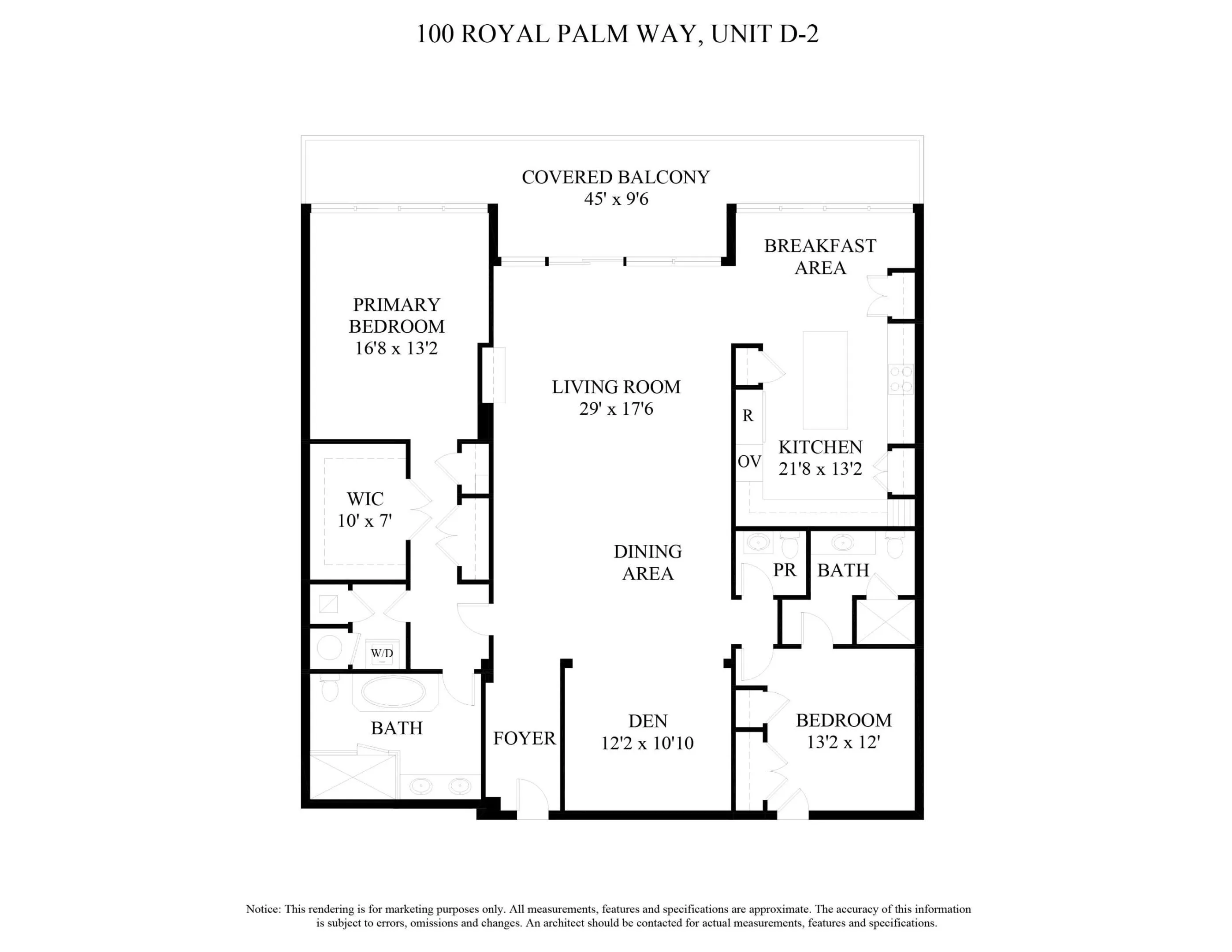 100 ROYAL PALM WAY, UNIT D-2