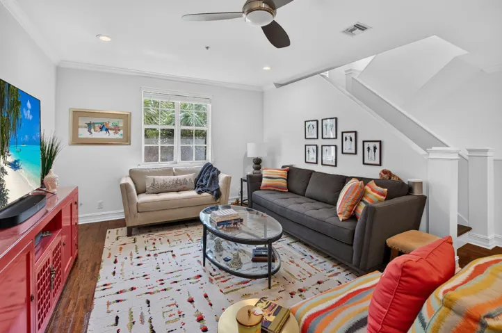 MAIN LIVING AREA ON 2ND LEVEL