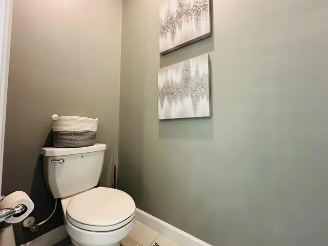 separate toilet in Master bedroom