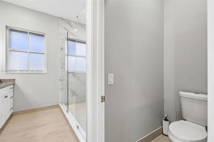 Separate water closet