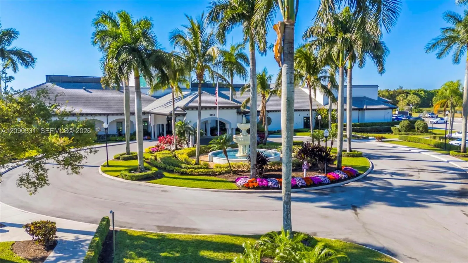 Front of Clubhouse