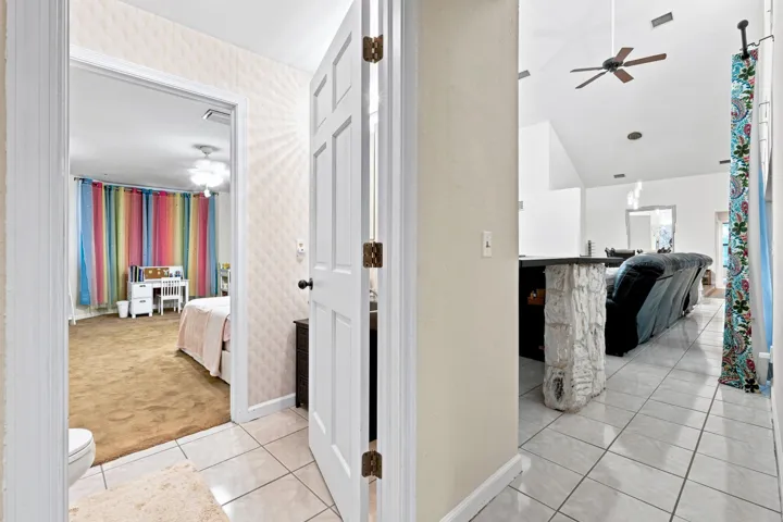 Hall to 1st Guest bedroom