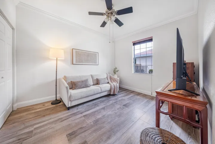 Second Bedroom Offers a Generous Space Ideal for Guest Suite or Seating Room
