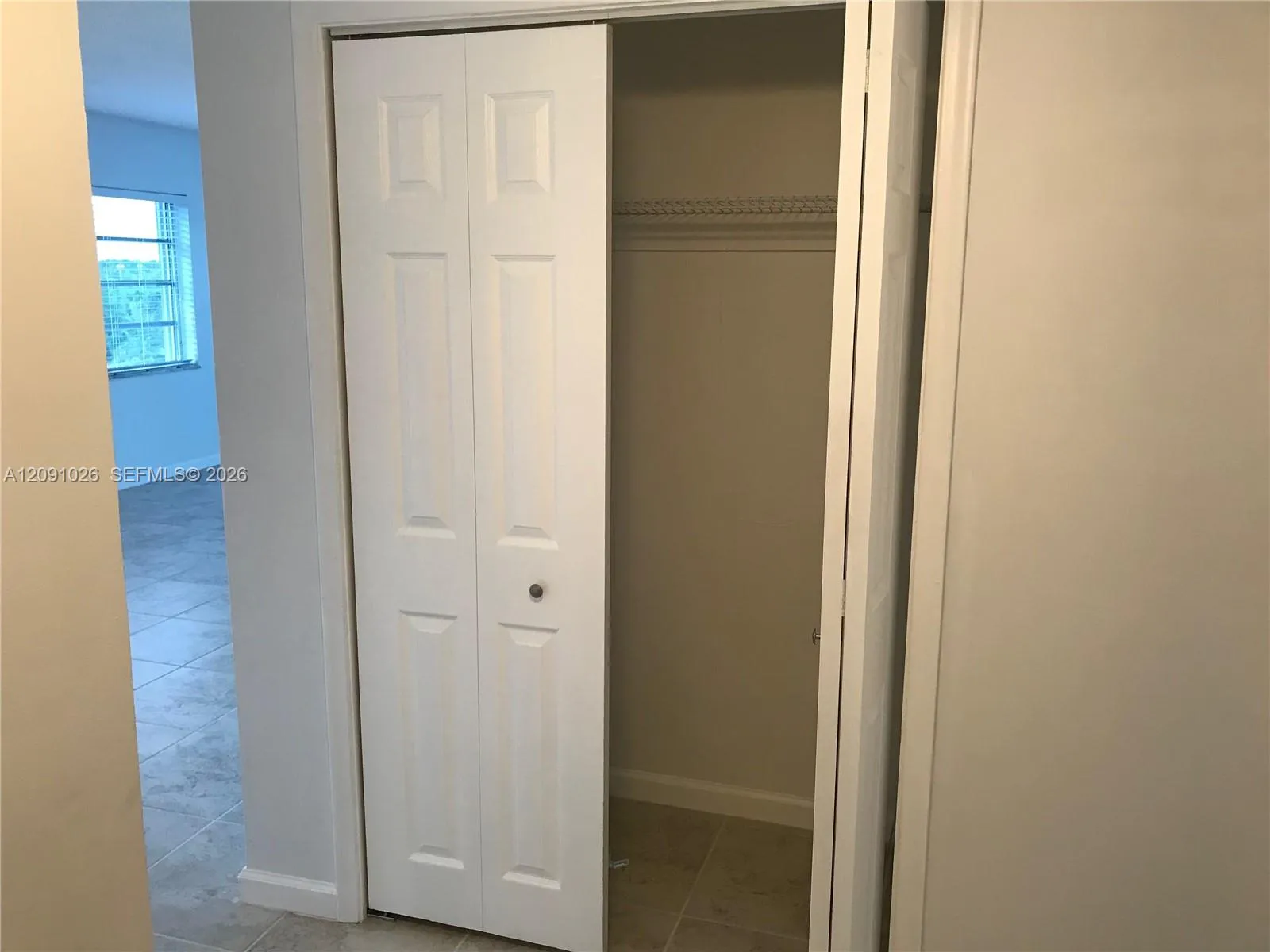 Closet space in Hallway