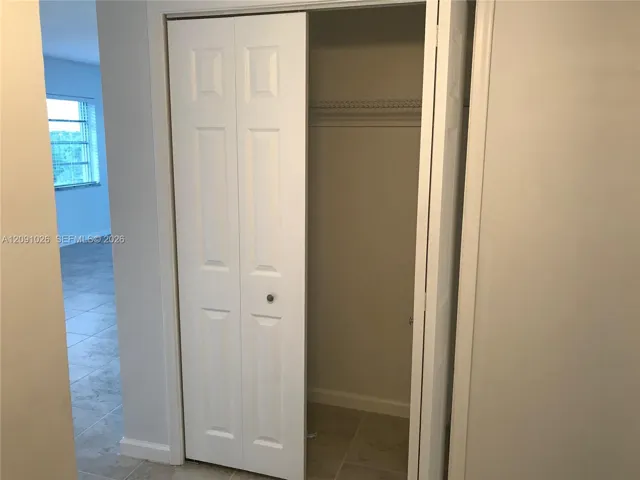Closet space in Hallway