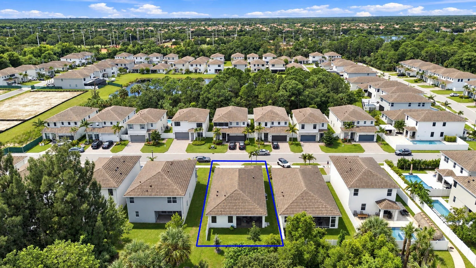 Neighborhood Arial View