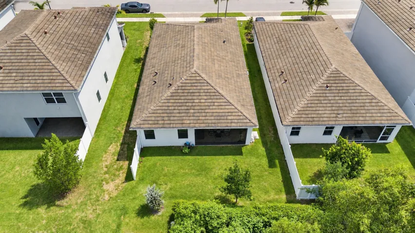 Back Yard Arial View