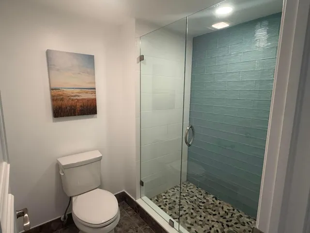 Master shower