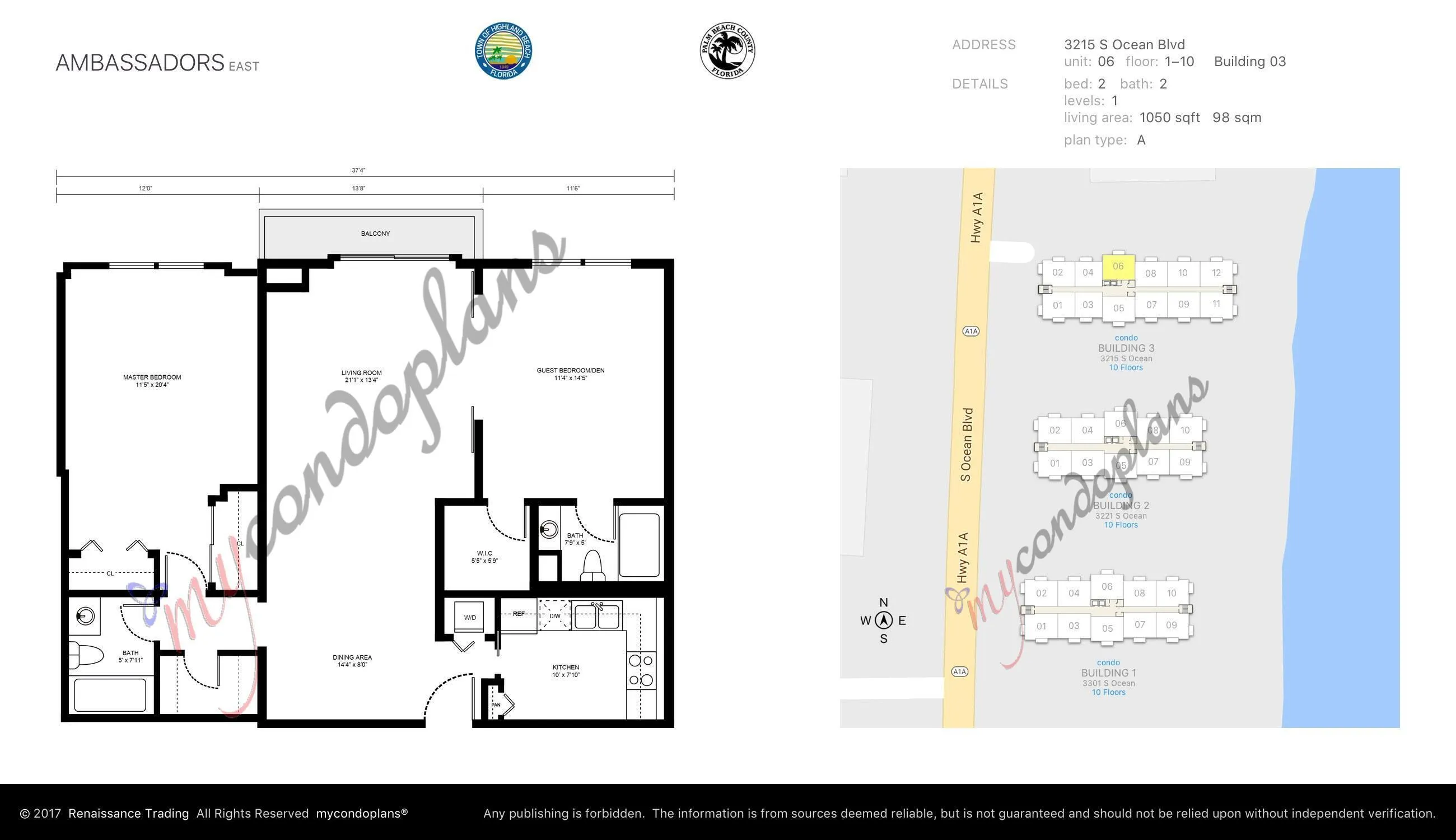 Floor Plan & Site Map