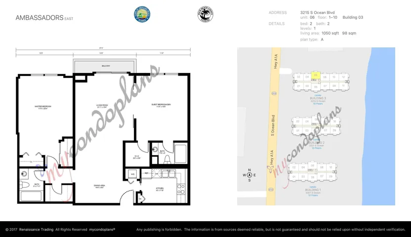 Floor Plan & Site Map