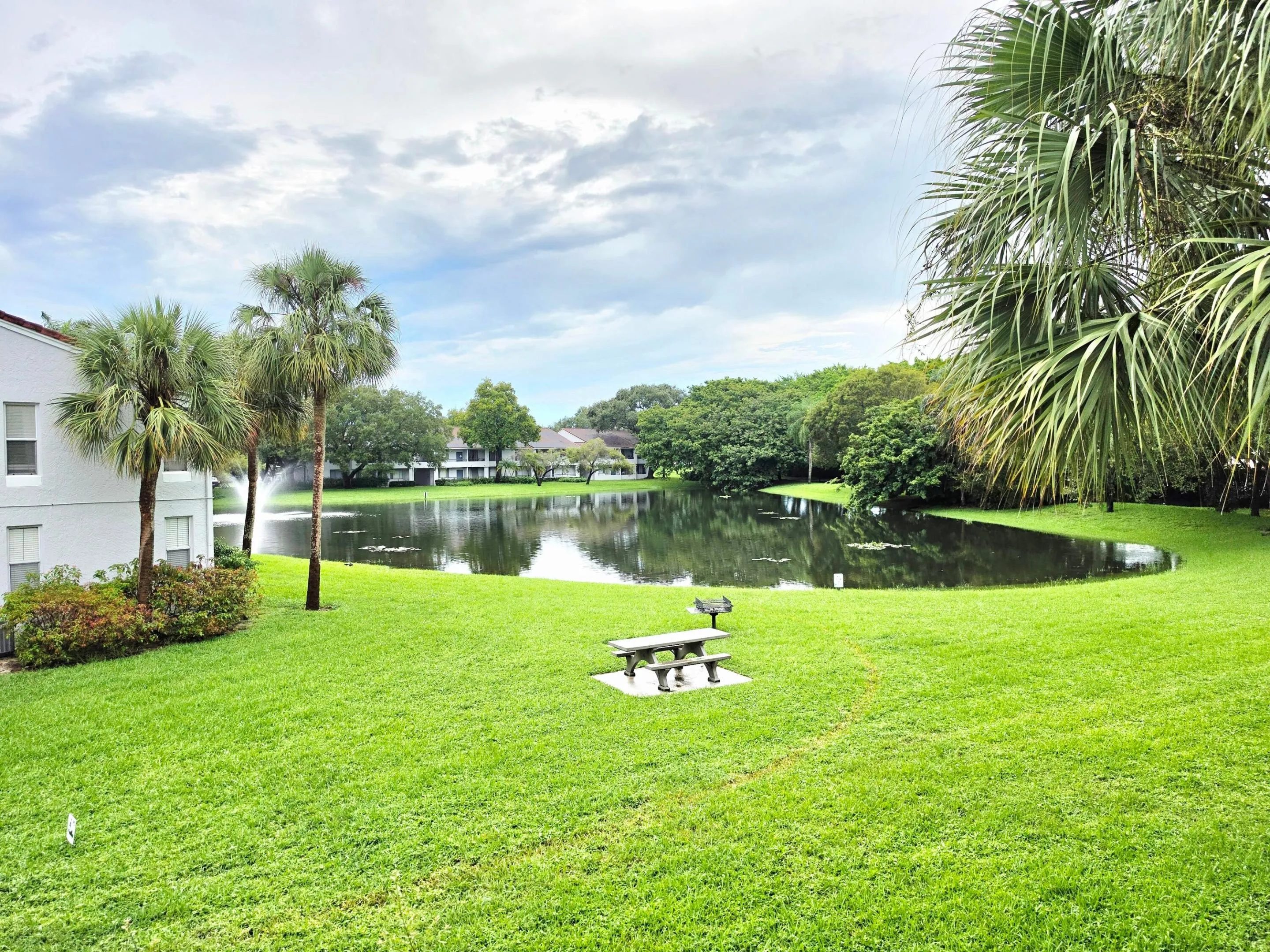 YOUR WATER VIEW!! ALSO CLOSE TO BUILT-IN PICNIC BENCH AND GRILL.